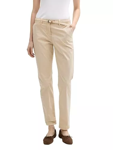 TOM TAILOR Hosen TOM TAILOR Damen Slim Chino Hose mit Gürtel