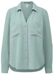 QS Hemdblusen QS Damen Bluse Langarm