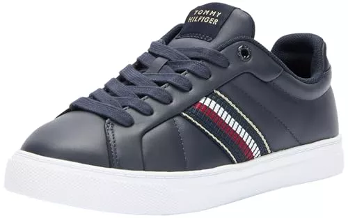 Tommy Hilfiger Sneaker & Sportschuhe Tommy Hilfiger Damen Runner Sneaker aus Leder