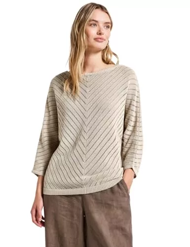 STREET ONE Pullover & Strickmode Street One Damen Strukturpullover