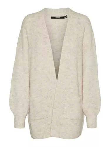VERO MODA Strickjacken VERO MODA Damen Vmdesma Ls Open Cardigan Ga Boo Strickjacke