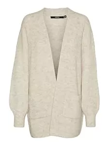VERO MODA Strickjacken VERO MODA Damen Vmdesma Ls Open Cardigan Ga Boo Strickjacke