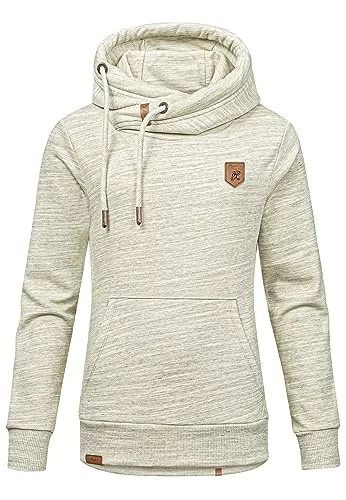 REPUBLIX Kapuzenpullover REPUBLIX Damen Kapuzenpullover Sweatjacke Pullover Hoodie Sweatshirt RD-014
