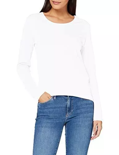 Cecil Langarmshirts Cecil Damen Basic Langarmshirt