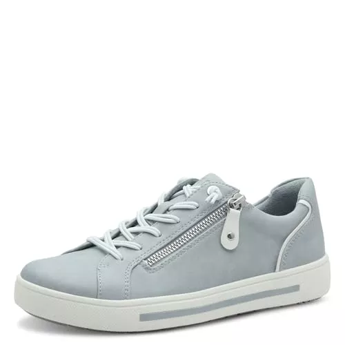 Jana Sneaker & Sportschuhe Jana Damen Sneaker flach mit Reißverschluss Vegan