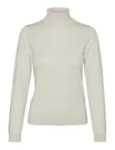 VERO MODA Pullover & Strickmode VERO MODA Damen Vmiris Ls Rollneck Pullover Ga Noos Strickpullover