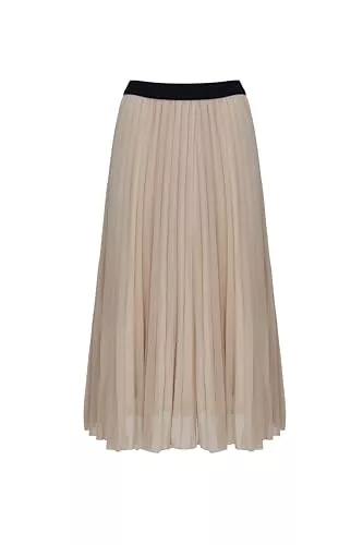 COTIDI Röcke COTIDI Faltenrock, lang, mittellang, für Damen, elastischer Bund, hergestellt in Italien