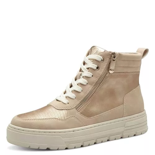 MARCO TOZZI Stiefel MARCO TOZZI Damen Stiefeletten zum Schnüren Gefüttert mit Reißverschluss