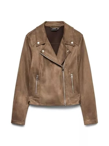 VERO MODA Jacken VERO MODA Damen Vmjose Short Faux Suede Jacket Noos Jacke