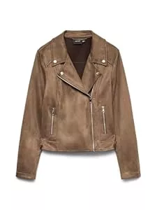 VERO MODA Jacken VERO MODA Damen Vmjose Short Faux Suede Jacket Noos Jacke