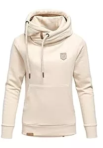 REPUBLIX Kapuzenpullover REPUBLIX Damen Kapuzenpullover Sweatjacke Pullover Hoodie Sweatshirt RD-001