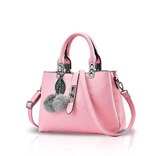 NICOLE & DORIS Taschen & Rucksäcke NICOLE & DORIS 2021 Neue Welle Paket Kuriertasche Damen weiblichen Beutel Handtaschen für Frauen Handtasche Rosa
