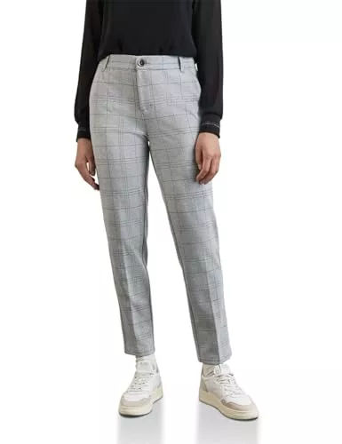STREET ONE Hosen Street One Damen Karierte Chino