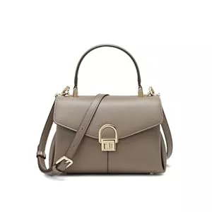 quipuda Taschen & Rucksäcke quipuda Handtasche Damen Klein，Leder Umhängetasche Damen ，Kommt mit abnehmbarem Schultergurt