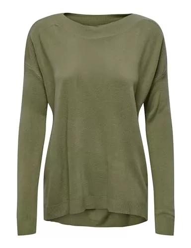 ONLY Pullover & Strickmode ONLY Damen Onlamalia Ls Boatneck Cc KNT Pullover