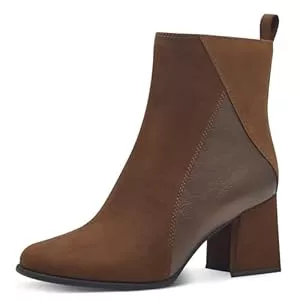 MARCO TOZZI Stiefel MARCO TOZZI Damen Stiefeletten mit Absatz Elegant mit Reißverschluss