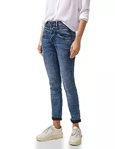 STREET ONE Jeans STREET ONE Damen Jeanshose Slim und High