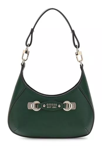 GUESS Taschen & Rucksäcke GUESS Schultertasche Umhängetasche Mimina Mini Hobo Crossbody Bag Forest dunkelgrün