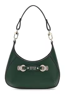 GUESS Taschen & Rucksäcke GUESS Schultertasche Umhängetasche Mimina Mini Hobo Crossbody Bag Forest dunkelgrün