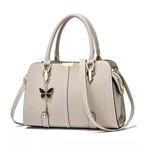 FANDARE Taschen & Rucksäcke FANDARE Damen Handtasche Tote Beutel PU-Leder Umhängetaschen Schultertasche Wasserdicht Henkeltaschen für Reisen Einkaufen Arbeiten