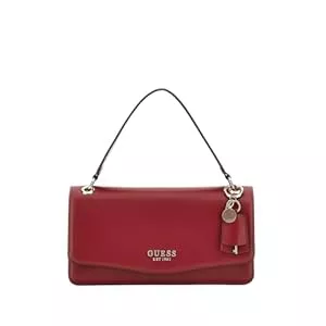 GUESS Taschen & Rucksäcke GUESS Eco Evaine Top Handle Flap Bag Red