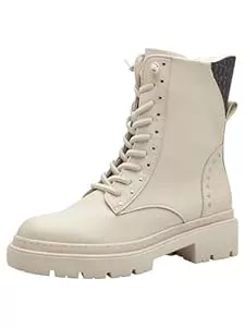 MARCO TOZZI Stiefel MARCO TOZZI Damen Stiefeletten zum Schnüren mit Blockabsatz mit Reißverschluss