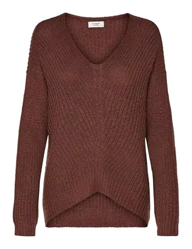 JDY Pullover & Strickmode Jdy New Megan Long Sleeve Chunky Knit Pullover V-Neck Jumper