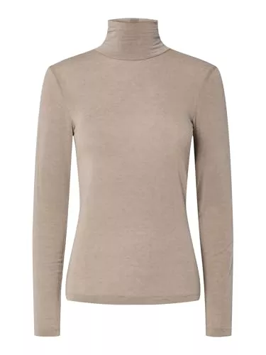 YAS Pullover & Strickmode YAS Damen Yaswoola Ls High Neck Top Noos Langarmshirt