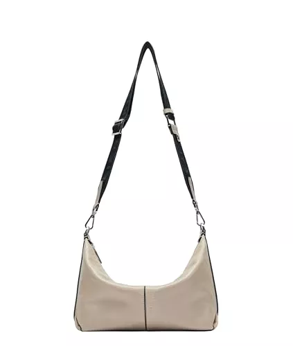 LIEBESKIND Taschen & Rucksäcke Liebeskind Berlin Damen-Umhängetasche „Paris S“ I Hobo Bag Damen aus Leder mit Schulter- und Crossbody-Riemen I Schultertasche Hauptfach mit Reißverschluss, 2 Innenfächer I Shoulder Bag