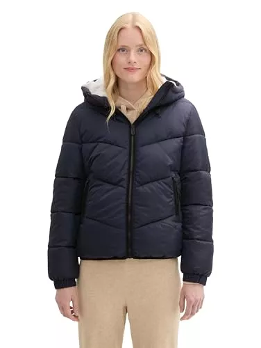 TOM TAILOR Denim Jacken TOM TAILOR Denim Damen Puffer Jacke mit Kapuze