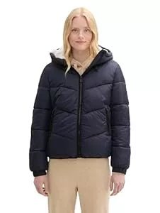 TOM TAILOR Denim Jacken TOM TAILOR Denim Damen Puffer Jacke mit Kapuze