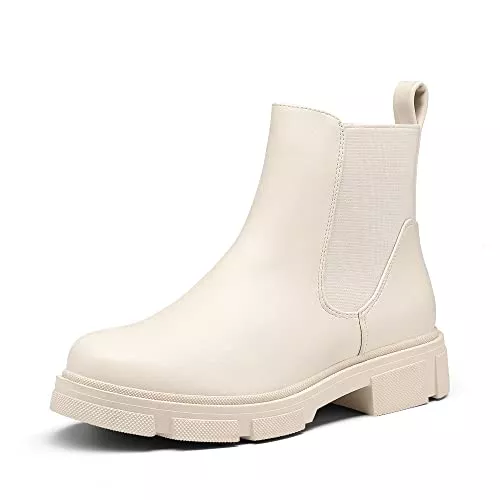 DREAM PAIRS Stiefel DREAM PAIRS Damen Chelsea Stiefel Stiefeletten Ankle Chelsea Booties