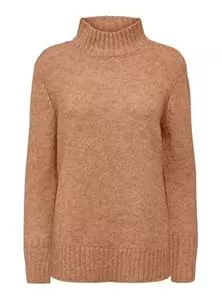ONLY Pullover & Strickmode ONLY Damen Onlaya Life L/S High Neck Cc KNT Strickpullover