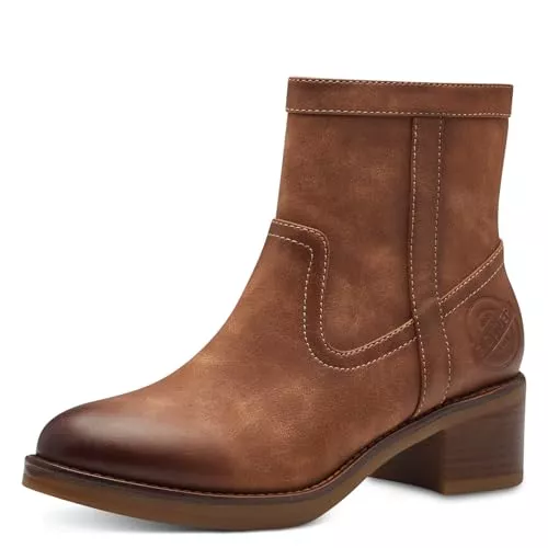 s.Oliver Stiefel s.Oliver Damen Stiefeletten mit Absatz Elegant Vegan