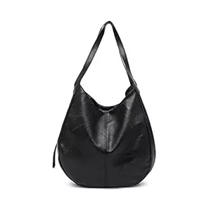 NICOLE & DORIS Taschen & Rucksäcke NICOLE & DORIS Damen Tasche Mode Handtasche Weiches Leder Henkeltasche Retro Shopper Casual Umhängetasche Frauen Designer Schultertasche