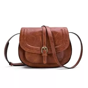 AFKOMST Taschen & Rucksäcke AFKOMST Umhängetasche Damen Klein, Frauen PU Leder Schultertaschen, Handtasche Damen