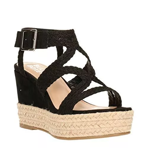 BULLBOXER Sandalen & Slides BULLBOXER Damen Keilsandalen, Frauen Wedge-Sandalen,Sommerschuhe,hoher Absatz