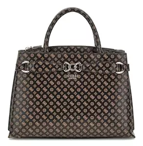 GUESS Taschen & Rucksäcke GUESS Arlena Girlfriend Satchel Mocha Logo