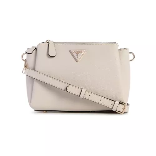 GUESS Taschen & Rucksäcke GUESS Noelle Tri Compartment Crossbody Bag Bone