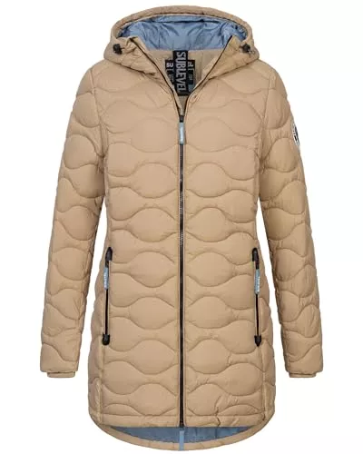 Sublevel Jacken Sublevel Damen Winter Jacke Mantel Parka Steppjacke Steppmantel Wintermantel