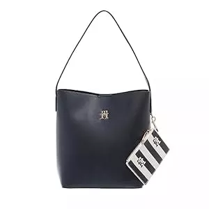 TOMMY HILFIGER Taschen & Rucksäcke TOMMY HILFIGER Iconic Tommy Bucket Bag Space Blue