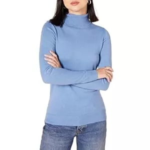 Amazon Essentials Pullover & Strickmode Amazon Essentials Damen Leichter, Langärmeliger Rollkragenpullover, Klassischer Schnitt (Erhältlich In Übergröße)