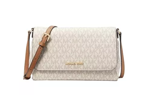 Michael Kors Taschen & Rucksäcke Michael Kors Schultertasche, Damen, Vanille, 23 x 15 x 5 cm