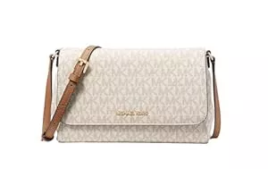 Michael Kors Taschen & Rucksäcke Michael Kors Schultertasche, Damen, Vanille, 23 x 15 x 5 cm