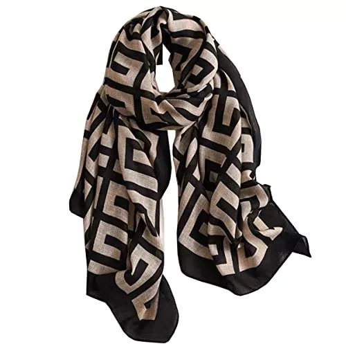 VELLETTE Schals & Tücher VELLETTE Damen Halstuch Schals Halstücher Tuch Kopftuch Halstuch Schal Winter warm Damen-Schals Stola