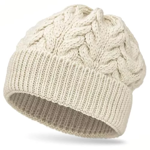 HANSA-FARM Hüte & Mützen HANSA-FARM | Weiche Damen & Herren Alpaka Mütze aus 100% Alpaka Wolle in +8 Farben - Hochwertige Winter Strickmütze/Beanie Wollmütze