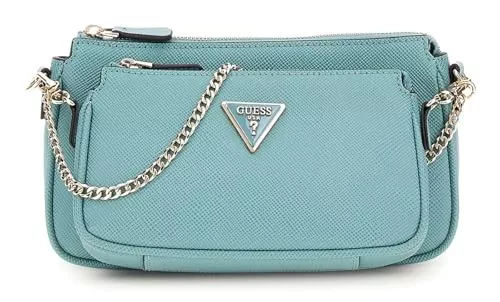 GUESS Taschen & Rucksäcke GUESS Borsa a spalla/tracolla Noelle double mini pouch crossbody teal B25GU195 ZG787971