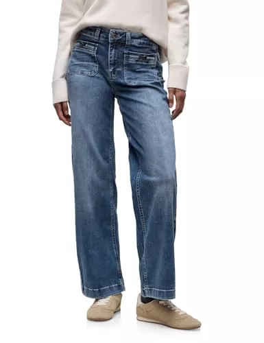 Street One Jeans Street One Damen Wide Leg Jeans