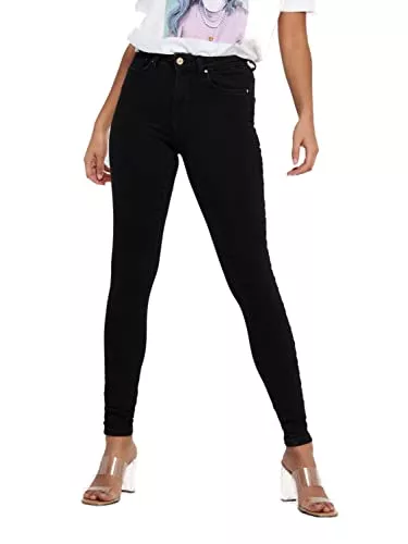 ONLY Jeans ONLY Female Skinny Jeans ONLPOWER Mittlere Taille Skinny Fit Jeans