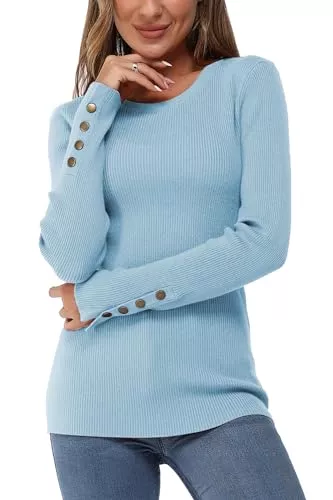 Newshows Pullover & Strickmode Newshows Pullover Damen Herbst Strickpullover Elegant Damenpullover Winter Pulli Damen